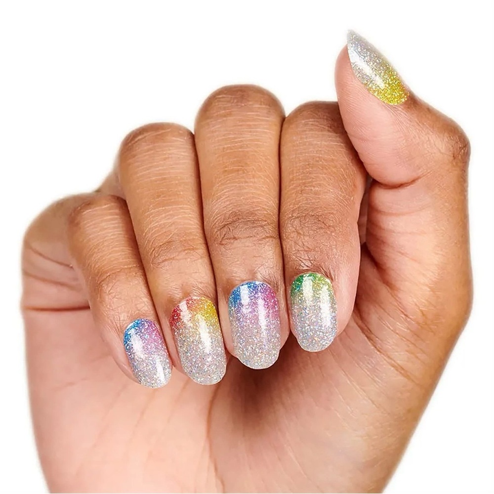 Color Street Throwing Shade 100% Pure Nail Polish *RETIRED* Glitter Nail Art